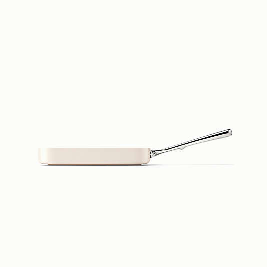 Caraway ® Cream Ceramic Non-Stick Square Grill Pan