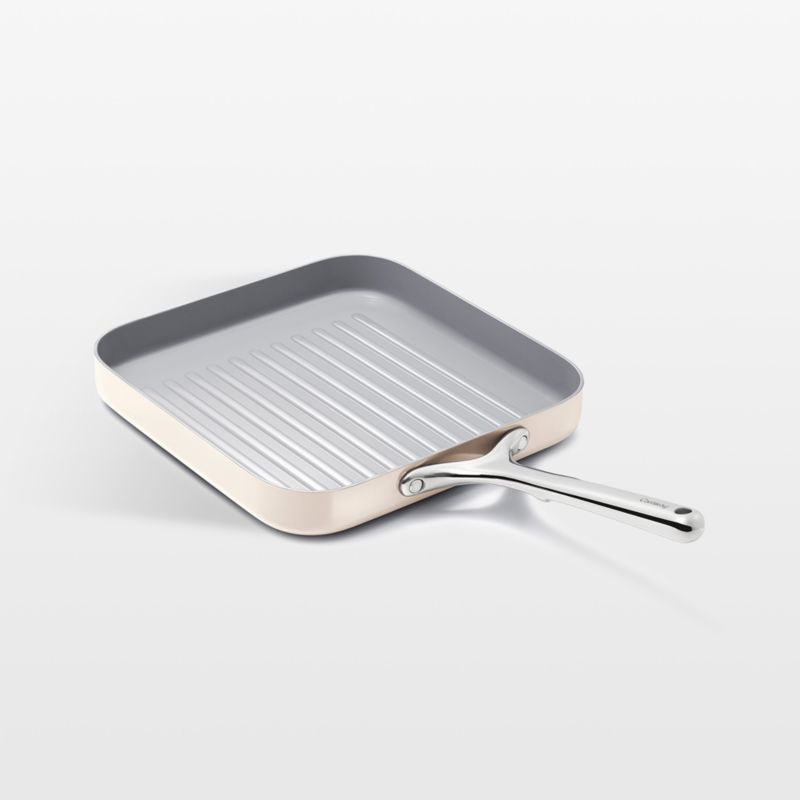 Caraway ® Cream Ceramic Non-Stick Square Grill Pan - image 0 of 2