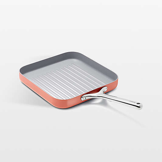 Caraway ® Perracotta Ceramic Non-Stick Square Grill Pan