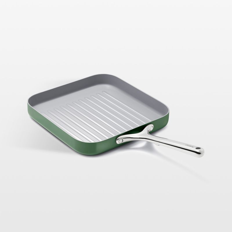 Caraway ® Sage Ceramic Non-Stick Square Grill Pan - image 0 of 3