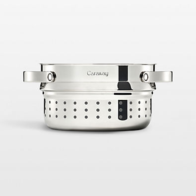 View Caraway ® Stainless Steel 3-Qt. Saucepan Steamer details