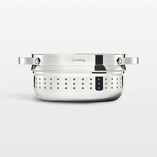 Caraway ® Stainless Steel 6.5-Qt. Dutch Oven Steamer