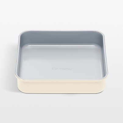 Caraway Cream Non-Stick Ceramic Square Pan