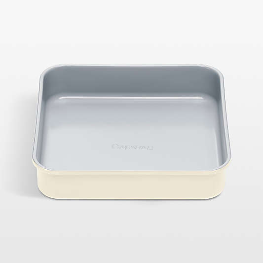 Caraway Cream Non-Stick Ceramic Square Pan