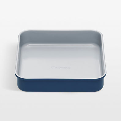 View Caraway Navy Non-Stick Ceramic Square Pan details