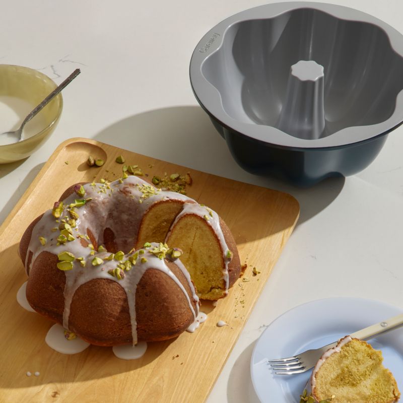 Caraway ® Slate 9.5" Ceramic Nonstick Fluted Cake Pan - image 1 of 4