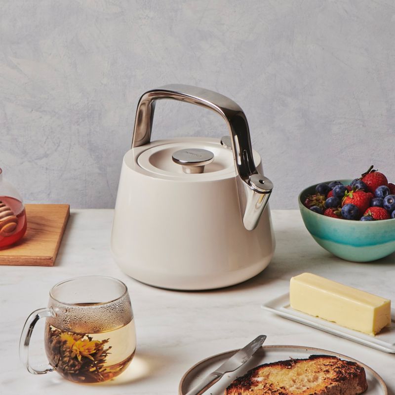 Caraway ® Cream Stovetop Whistling Tea Kettle - image 2 of 5