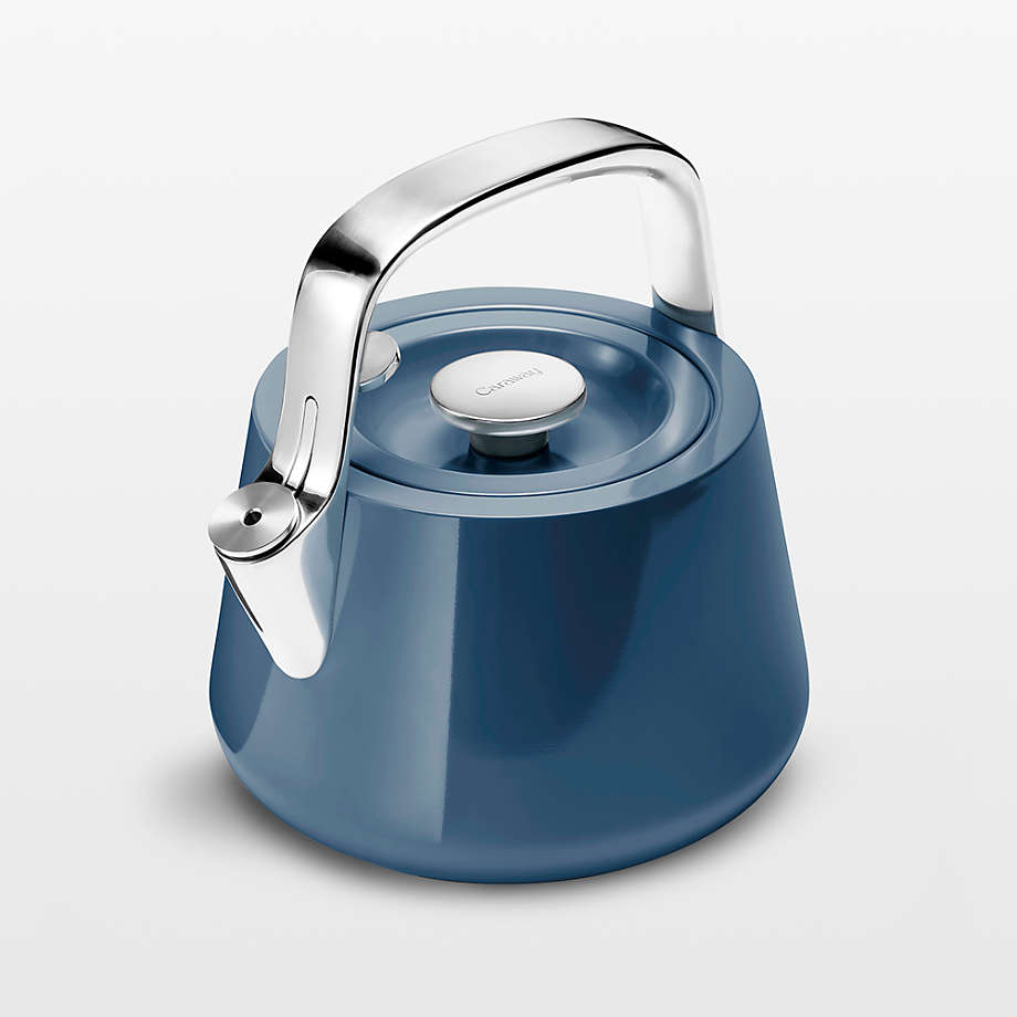 Caraway ® Navy Stovetop Whistling Tea Kettle