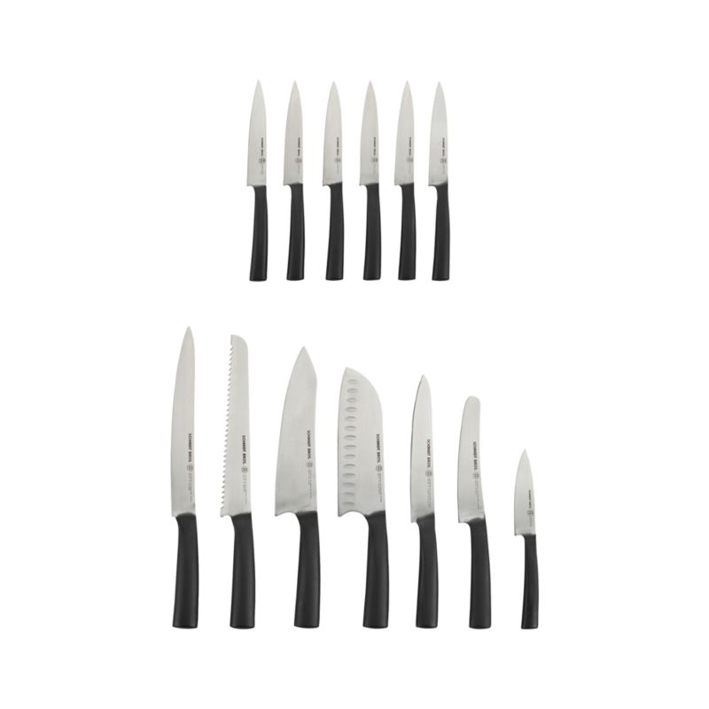 Schmidt Brothers ® Carbon 6 15-Piece Knife Block Set