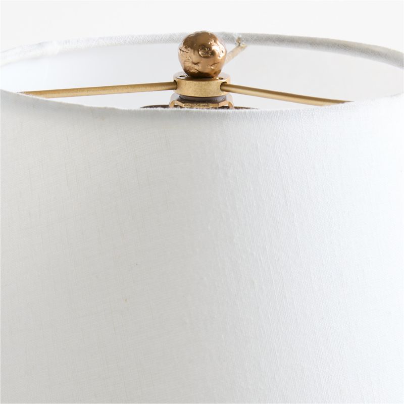 Cardiff Black Floor Lamp with White Shade 58.25" - image 3 of 10