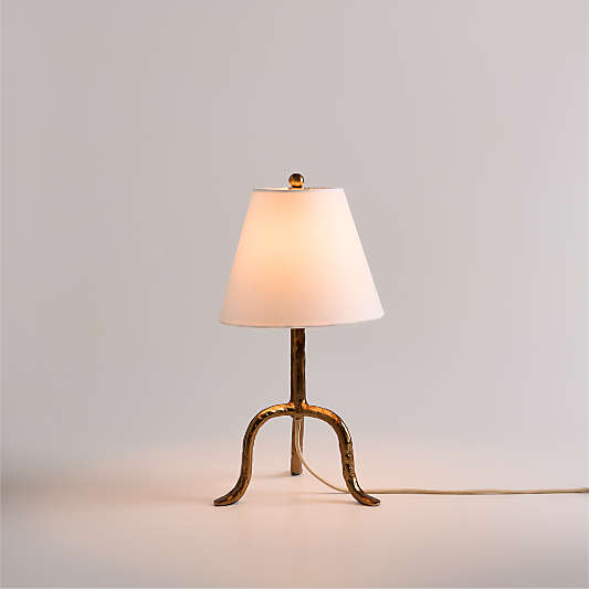 Cardiff Brass Table Lamp 16.5"