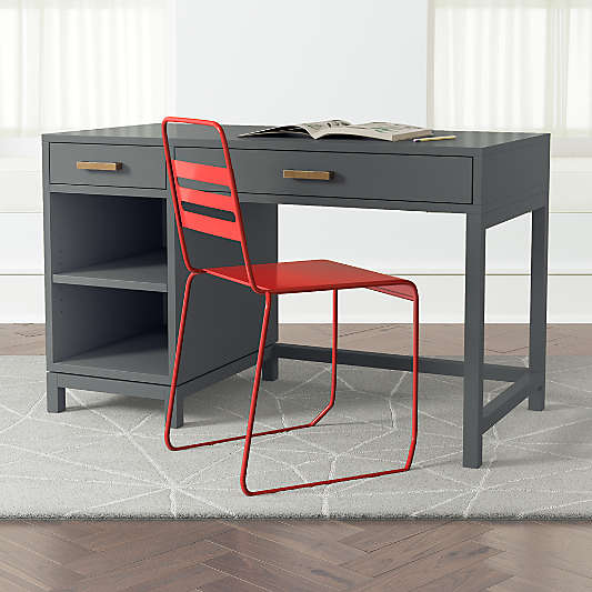 Parke Charcoal Kids Desk