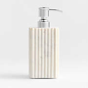 Tuscan Beige Marble Bathroom Canister