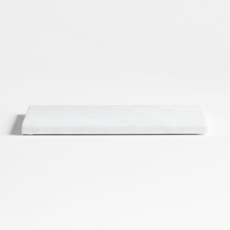 Carmen White Marble Vanity Tray - image 2 of 5