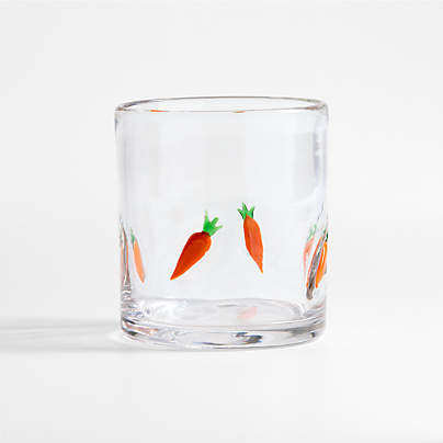 Carrot Icon 14-oz. Double Old-Fashioned Glass