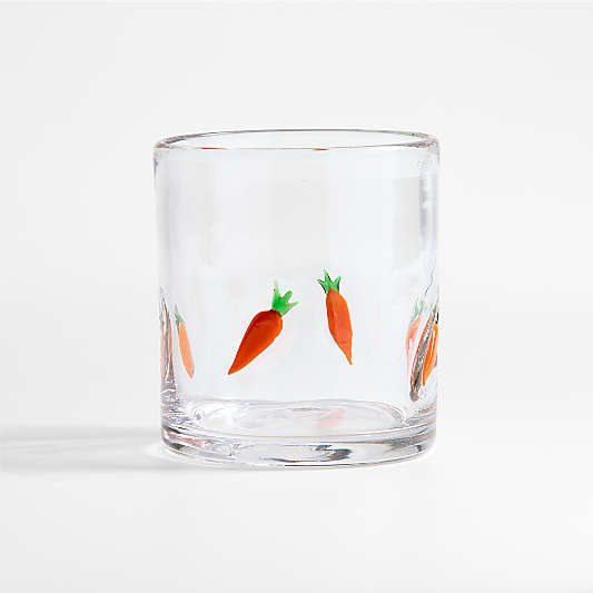 Carrot Icon 14-oz. Double Old-Fashioned Glass