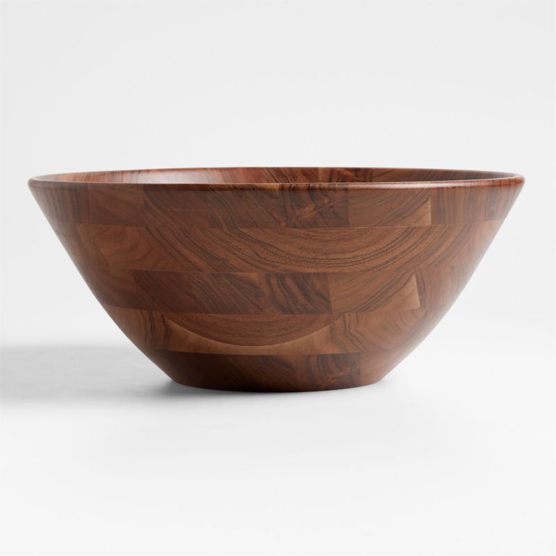 Carson Acacia Wood Extra-Large Serving Bowl