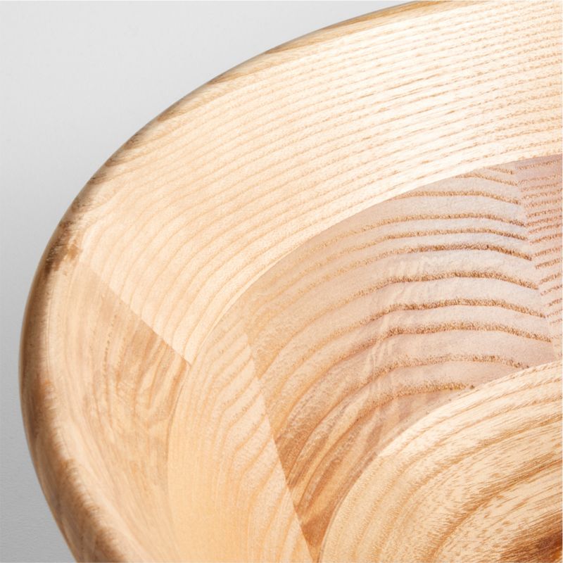 Carson 12" Ash Wood Salad Serving Bowl - image 5 of 7