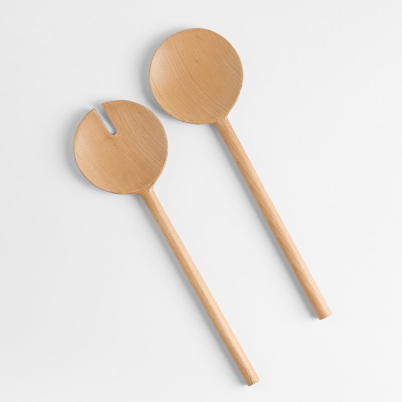 Carson Ash Wood Salad Servers, Set of 2 - image 0 of 3