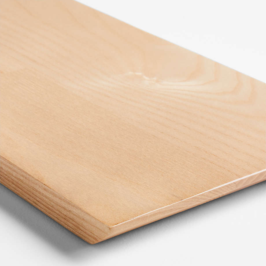 Carson 24" Ash Wood Serving Board | Crate & Barrel