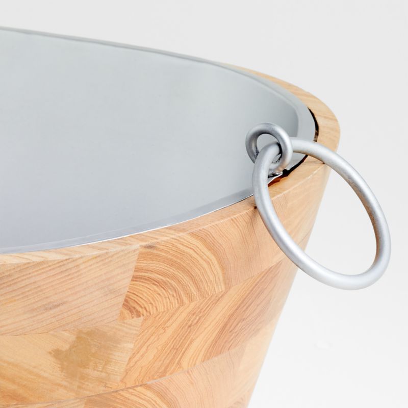 Carson Ash Wood Beverage Tub