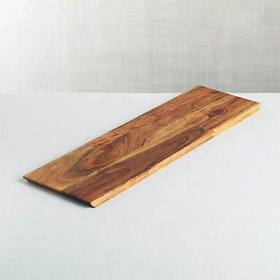 Dramatic Acacia Wood Charcuterie Board