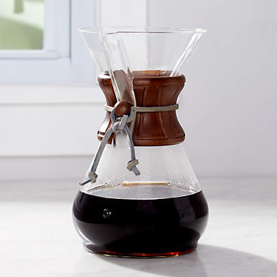 Chemex 8 Cup with Carter Wood Collar