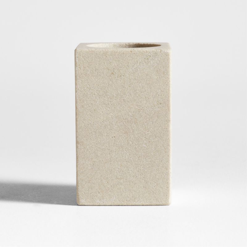 Carter Large Sandstone Tealight Candle Holder - image 4 of 5