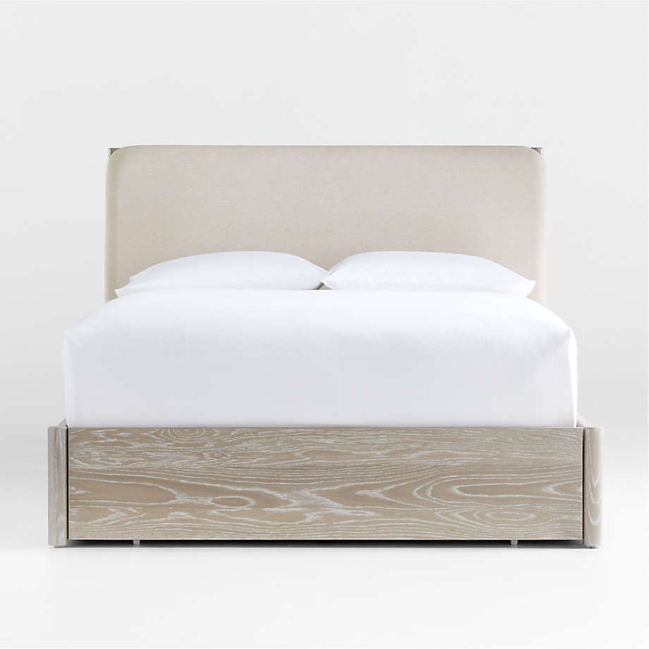 Casa King White Storage Bed With, White King Bed Frame With Storage