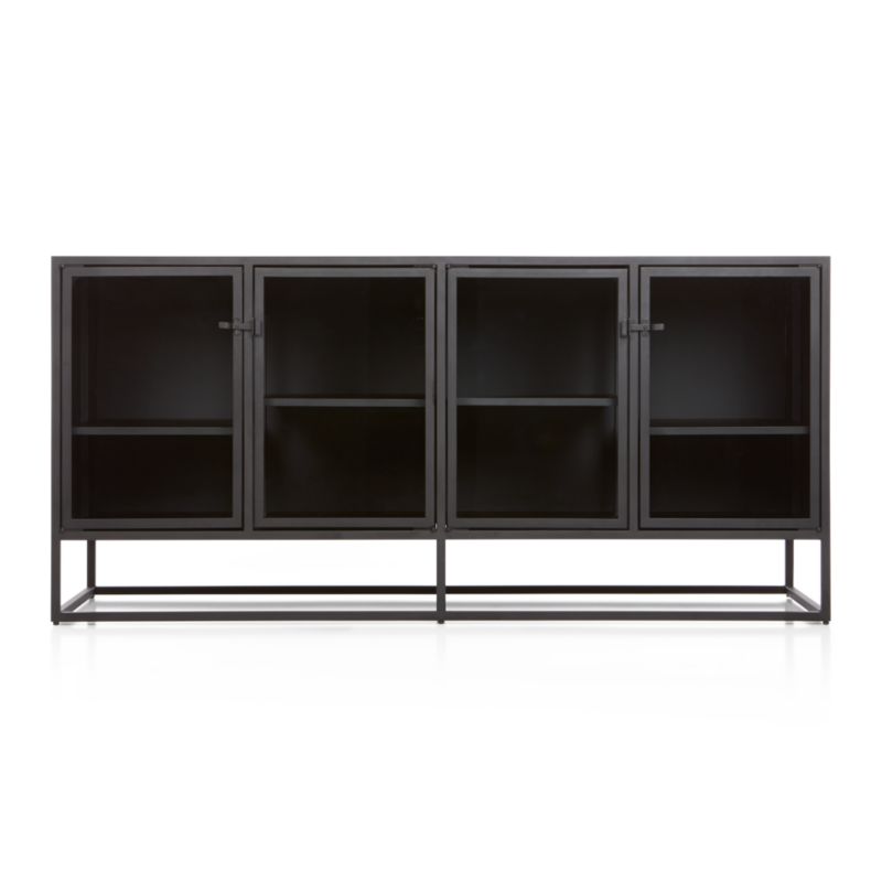 Casement Black Large Sideboard - image 12 of 14