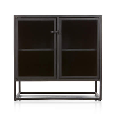 Black deals casement cabinet