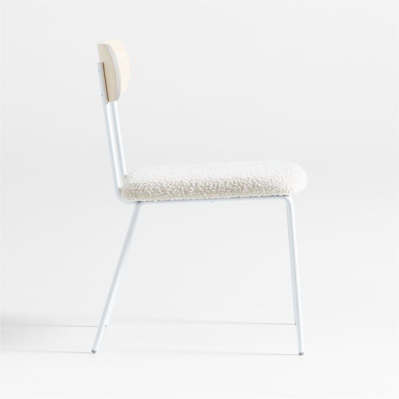 Casey Ash Wood and Boucle Kids Desk Chair - image 8 of 13