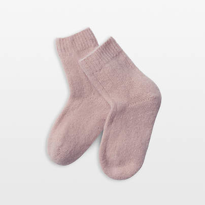Nuna ® Dusty Mauve 12-24 Months Cashmere Toddler Socks