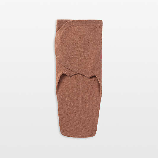 Nuna Sienna Brown Cashmere Baby Swaddle Blanket