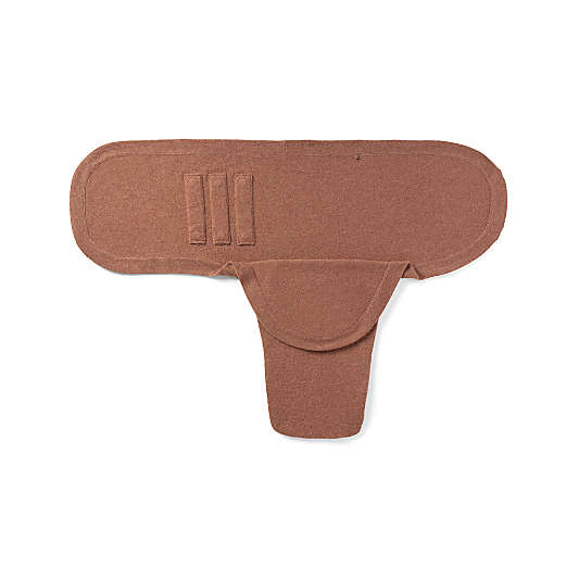 Nuna Sienna Brown Cashmere Baby Swaddle Blanket