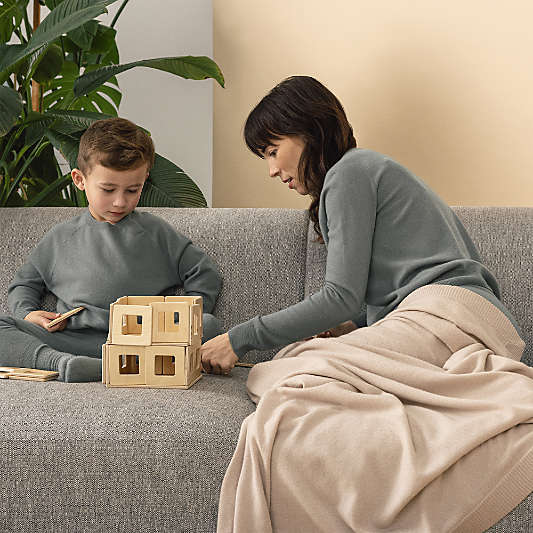 Nuna ® Dusty Mauve Cashmere Toddler Blanket