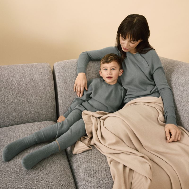 Nuna ® Sienna Brown Cashmere Toddler Blanket - image 1 of 5