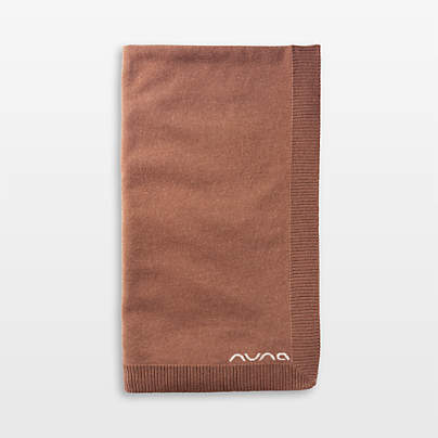 Nuna ® Sienna Brown Cashmere Toddler Blanket