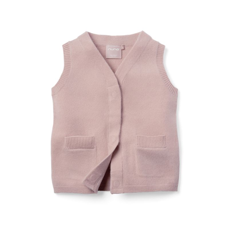 Nuna ® Dusty Mauve 2T Cashmere Toddler Vest - image 2 of 6