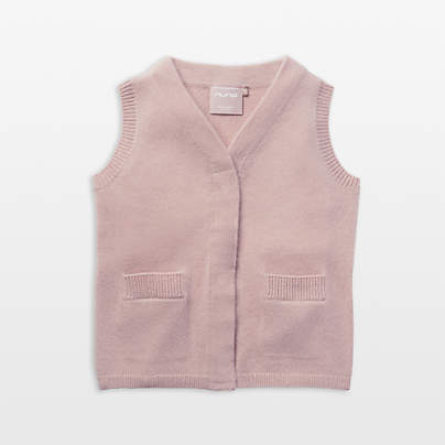 Nuna ® Dusty Mauve 2T Cashmere Toddler Vest