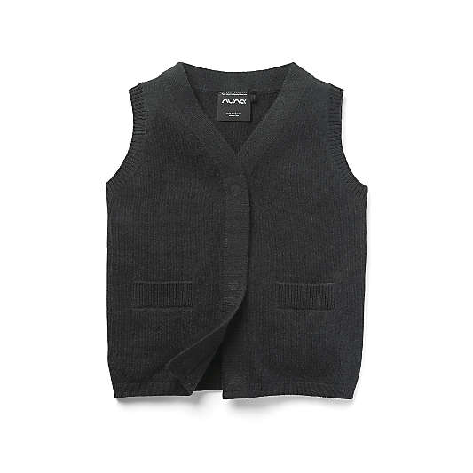 Nuna Shadow Black Cashmere Toddler Vest