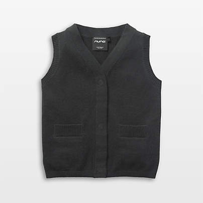 Nuna ® Shadow Black 2T Cashmere Toddler Vest