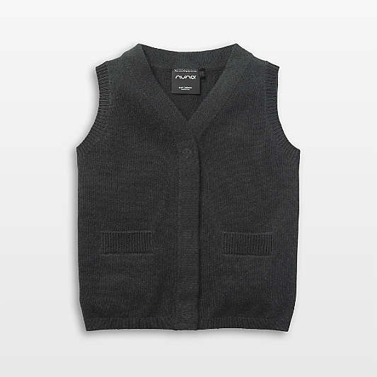 Nuna Shadow Black Cashmere Toddler Vest