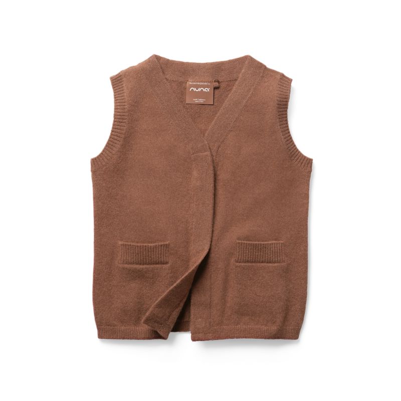 Nuna ® Sienna Brown 2T Cashmere Toddler Vest - image 2 of 6