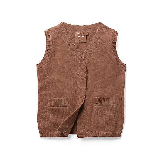 Nuna Sienna Brown Cashmere Toddler Vest