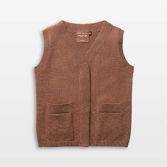 Nuna Sienna Brown Cashmere Toddler Vest