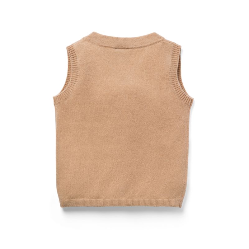 Nuna ® Tan 3T Cashmere Toddler Vest - image 3 of 6