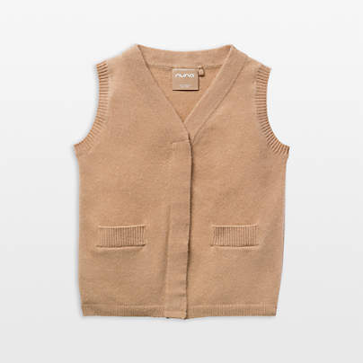 Nuna ® Tan 2T Cashmere Toddler Vest