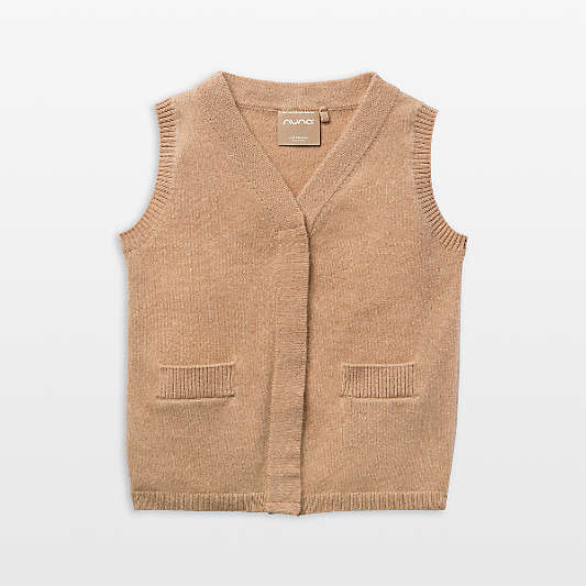 Nuna Tan Cashmere Toddler Vest