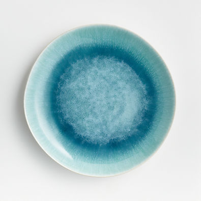 View Caspian Aqua Reactive Glaze Dinner Plate details